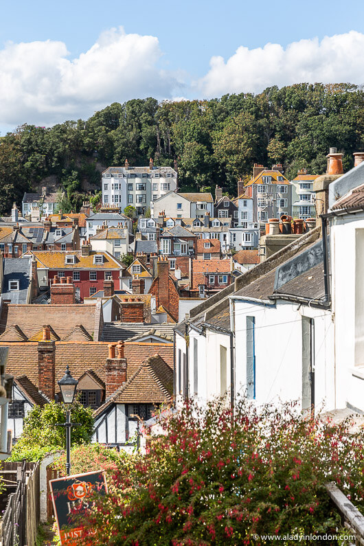 View of Hastings from East Hill