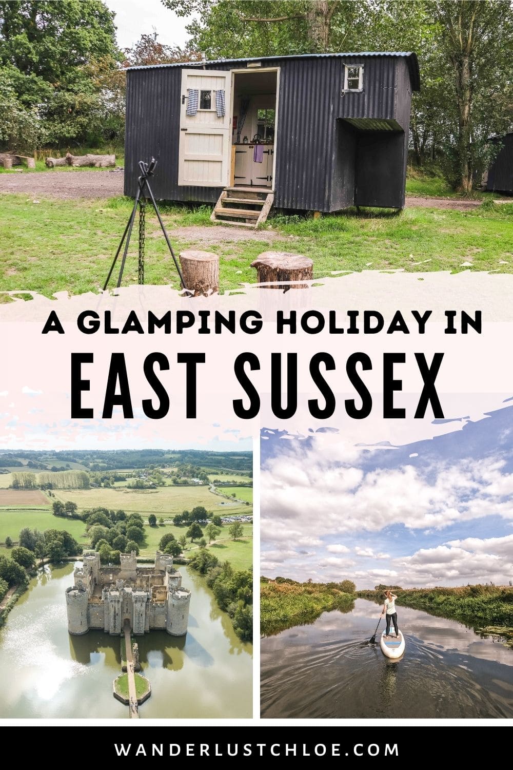 East Sussex glamping holiday
