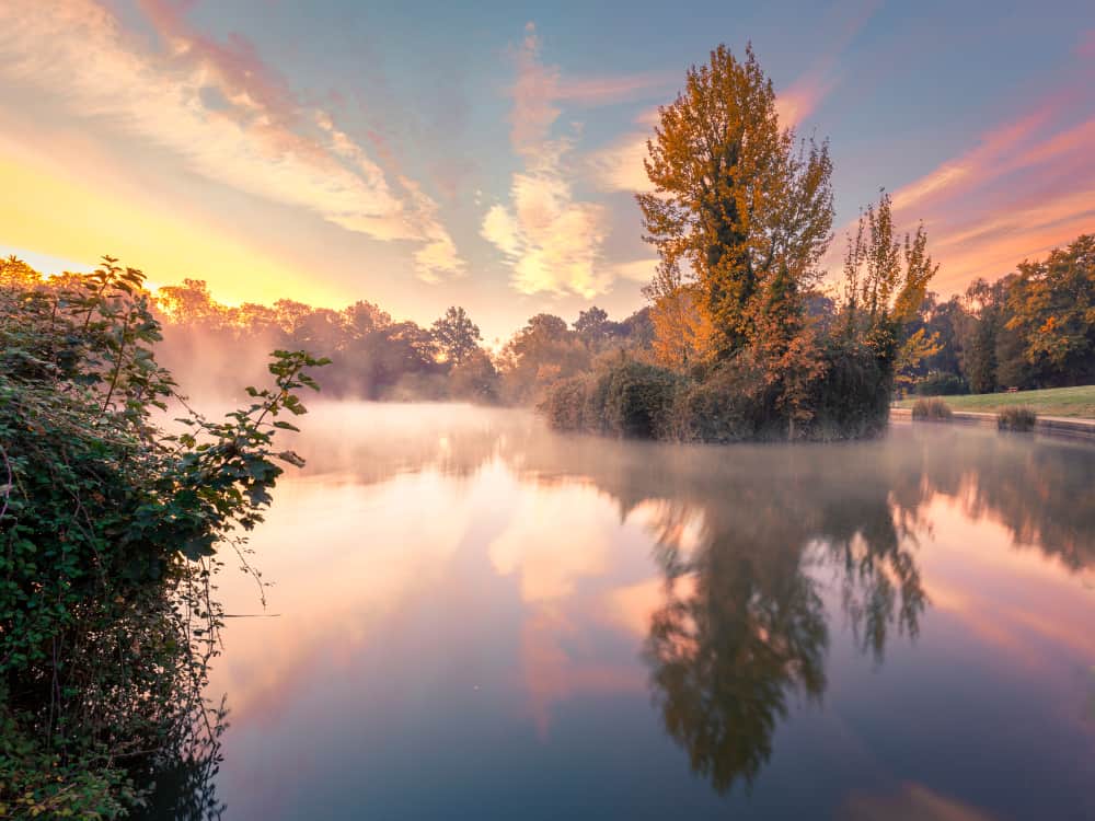 Abington Park - beauty spots in Northamptonshire