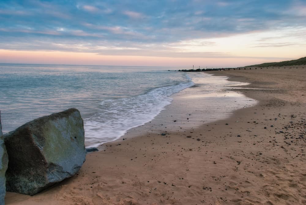 Horsey Beach - most beautiful places to visit in Norfolk