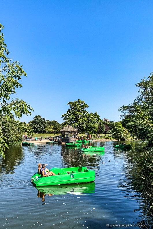 Dulwich Park Boating Lake