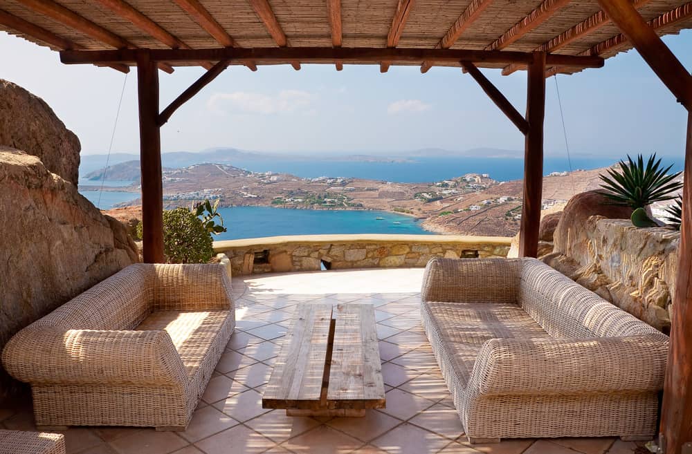 Beautiful villas in Mykonos