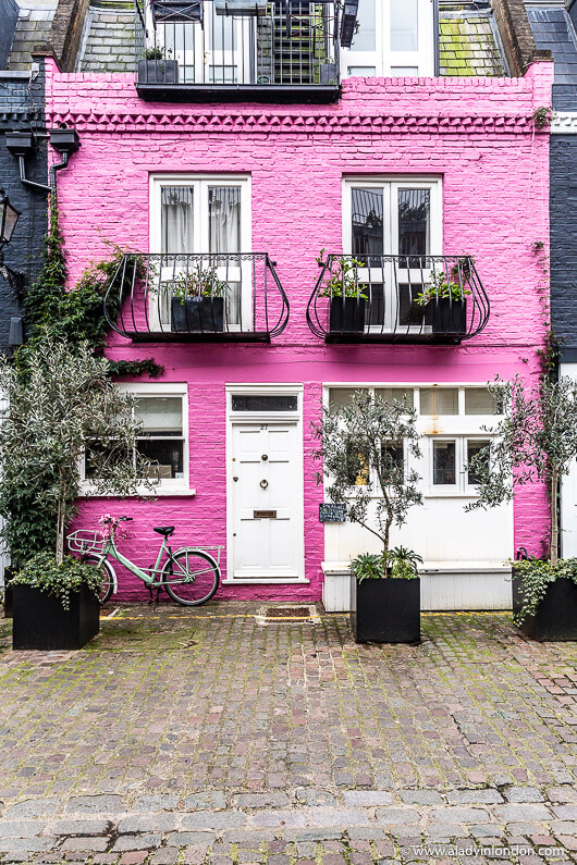 Mews House in Notting Hill, West London