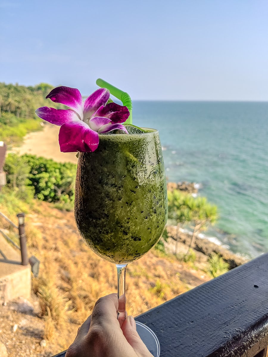 Drinks with a view in Koh Lanta