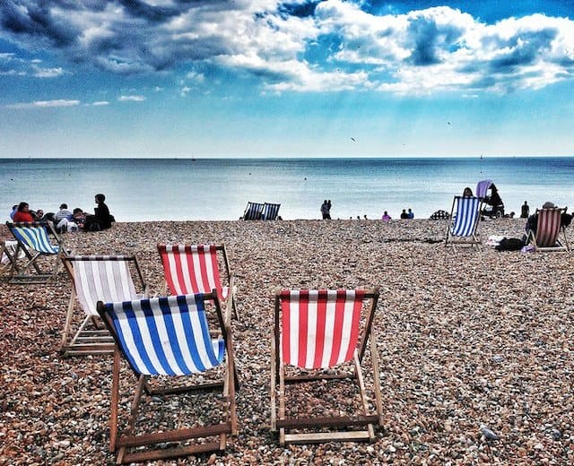 Brighton Beach deckchairs
