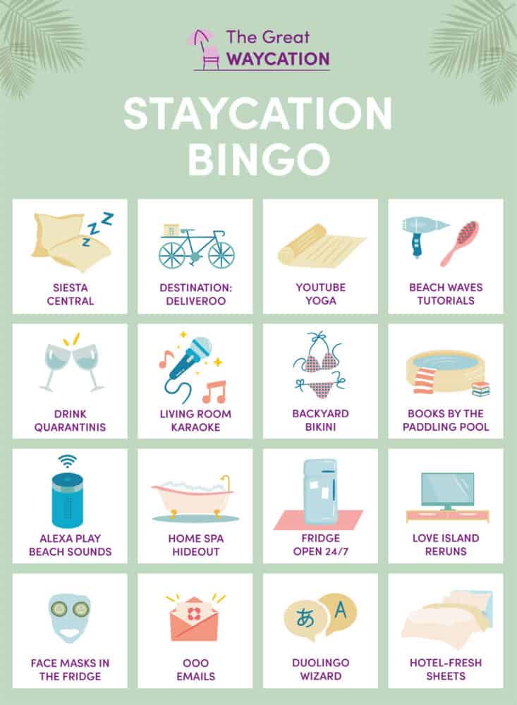 Staycation Bingo