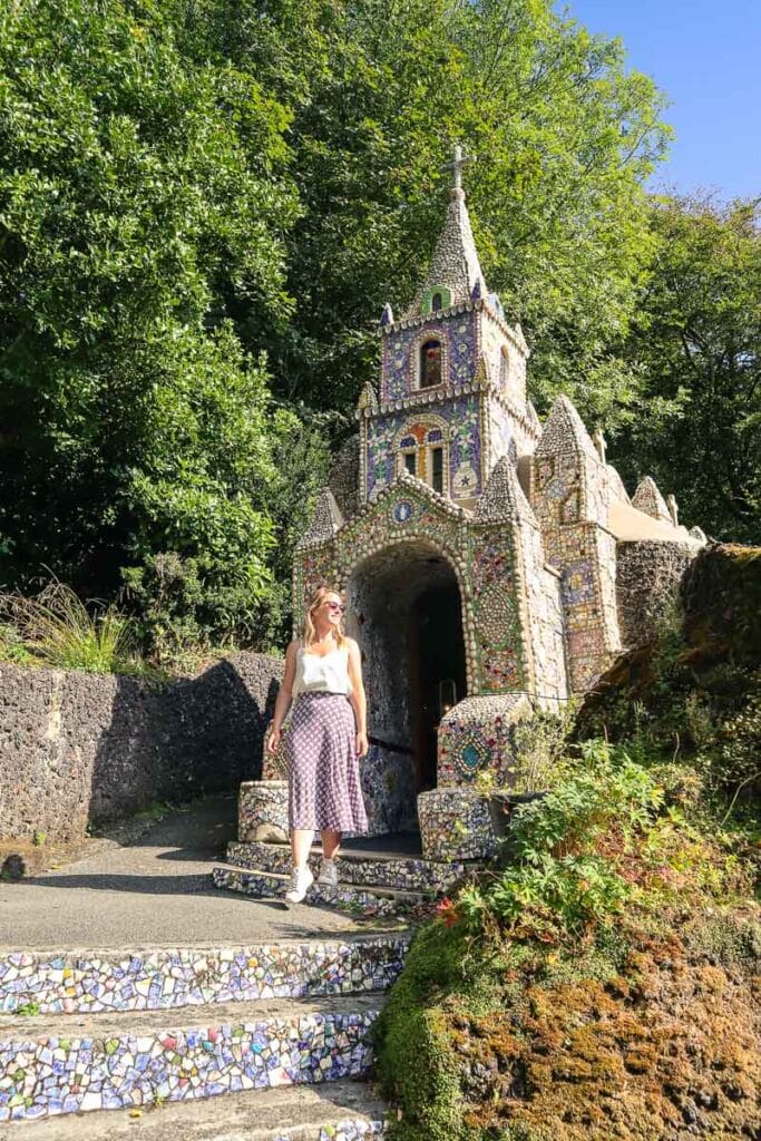 Visiting the Little Chapel in Guernsey