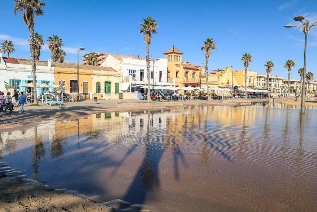 Valencia seafront