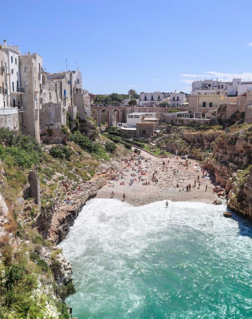 Polignano a Mare beach