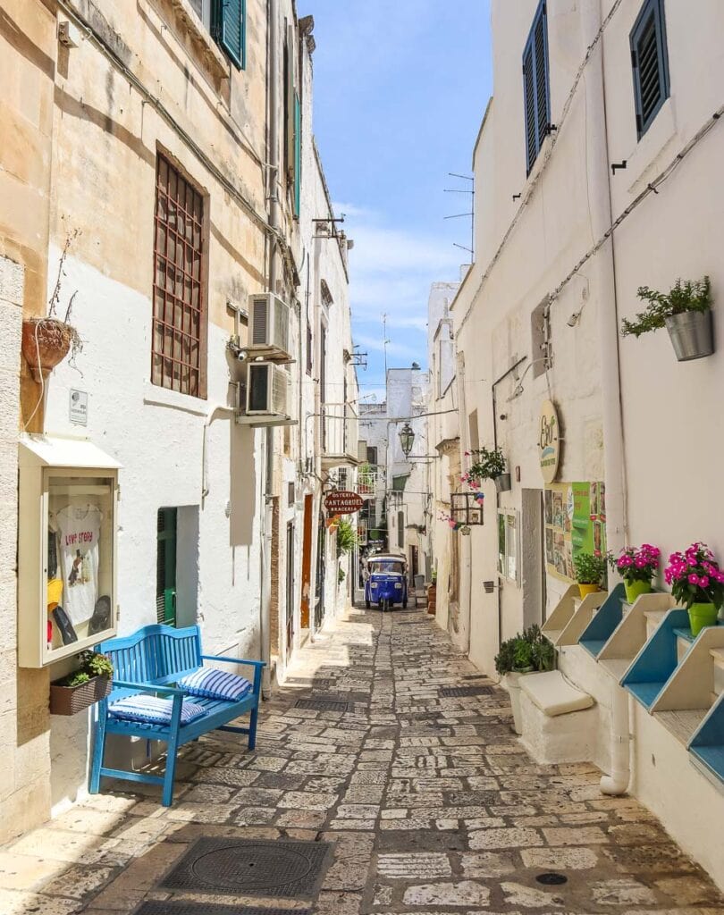 Ostuni streets
