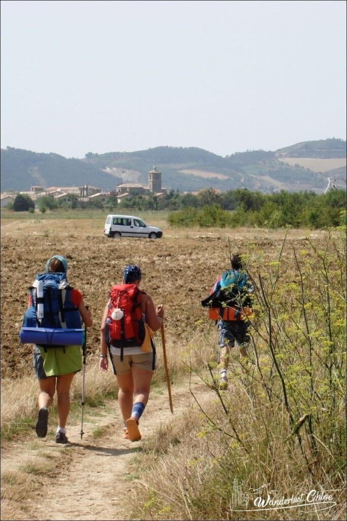 pilgrims on camino