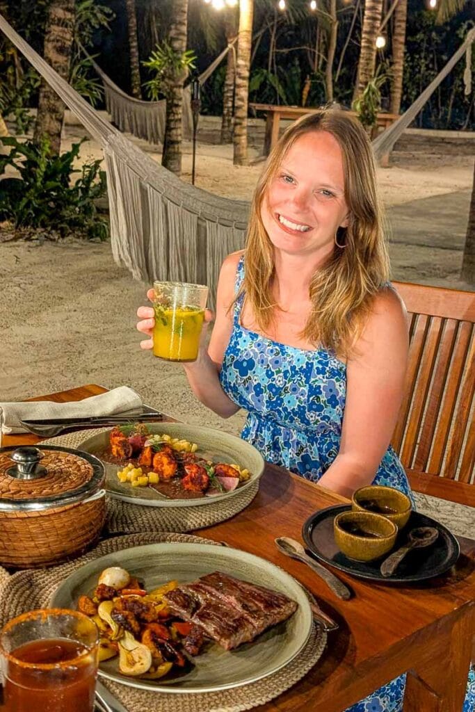 Dinner at Wakax Hacienda