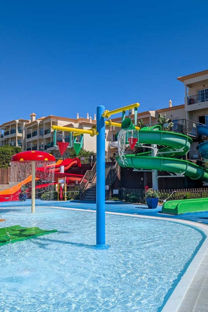water slides