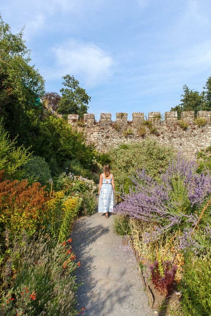 walled garden at Thornbury Castle