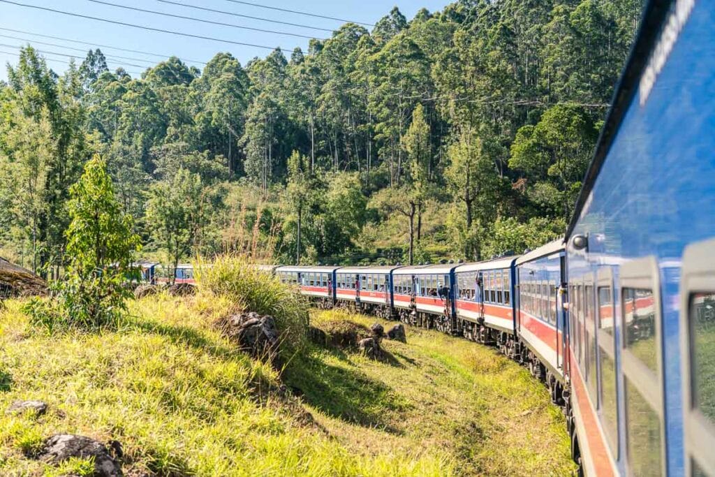 Kandy to Ella train journey